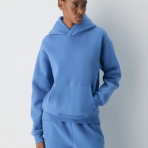 Aritzia French Blue Perfect Hoodie